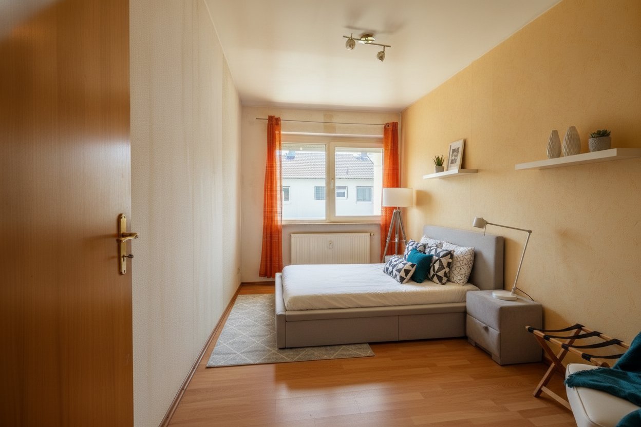 KI Homestaging/ Schlafzimmer 2 KI Homestaging/ Schlafzimmer 2