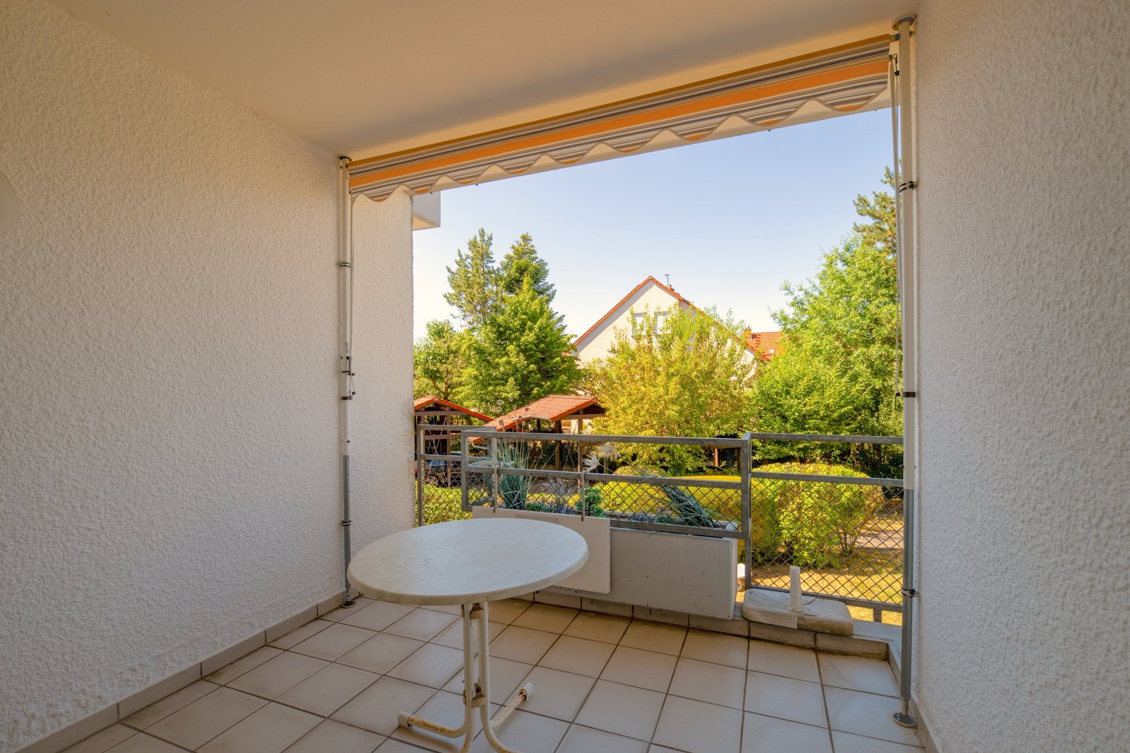 Sonnige Loggia mit West-Ausrichtung