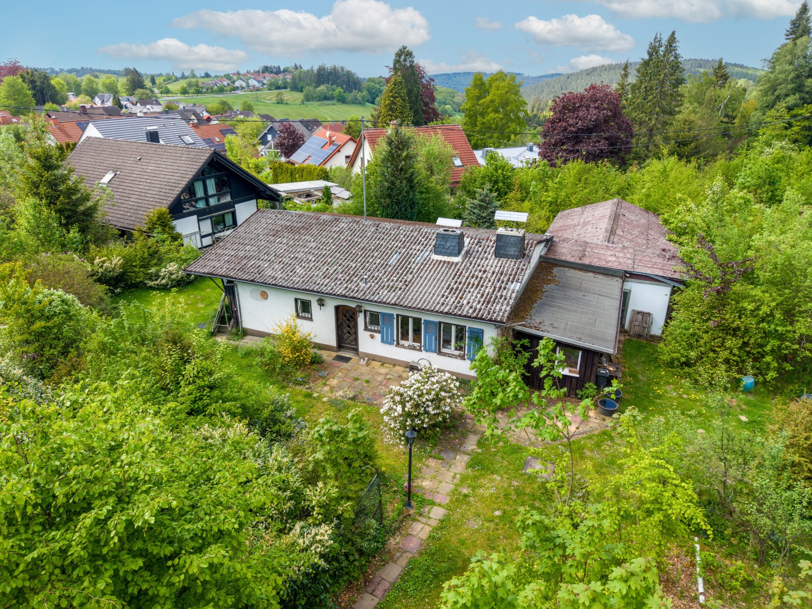 Altbestand Vorderansicht / Abriss Altbestand Vorderansicht / Abriss